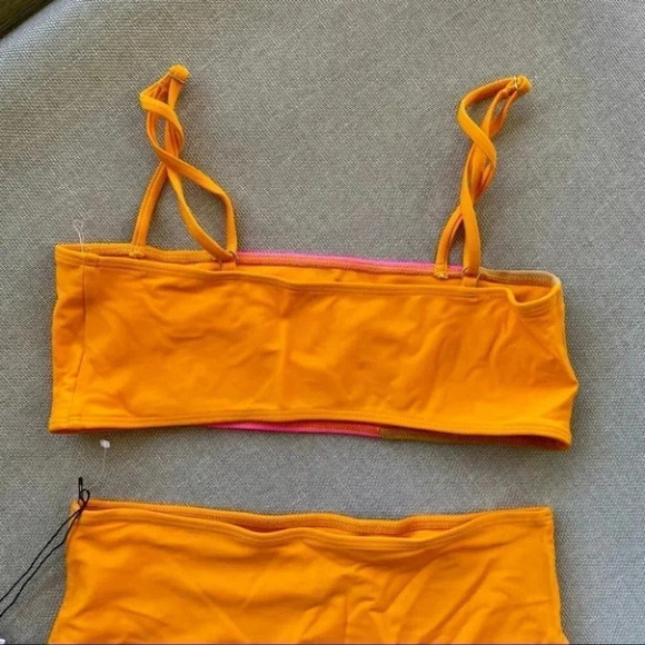 NWT Free People x ElleJay Retro High Rise Two Piece Swim Bikini Small - Picture 9 of 11